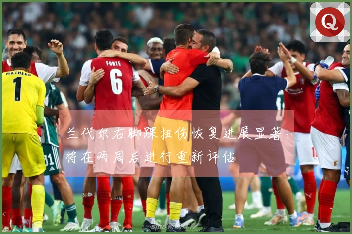 兰代尔右脚踝扭伤恢复进展显著，将在两周后进行重新评估
